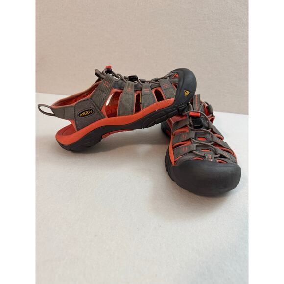 KEEN Shoes - KEEN Women's Newport H2 Hiking Outdoor Waterproof Sport Sandals Orange Gray 9